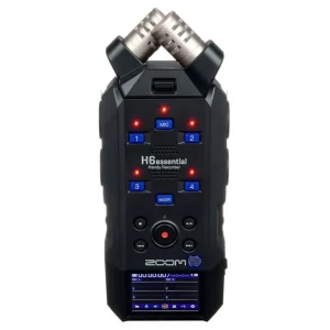 Zoom H6essential - Grabadora de audio de 6 pistas a 32 bits