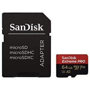 Sandisk Extreme Pro 64Gb Micro SD 200MB/S