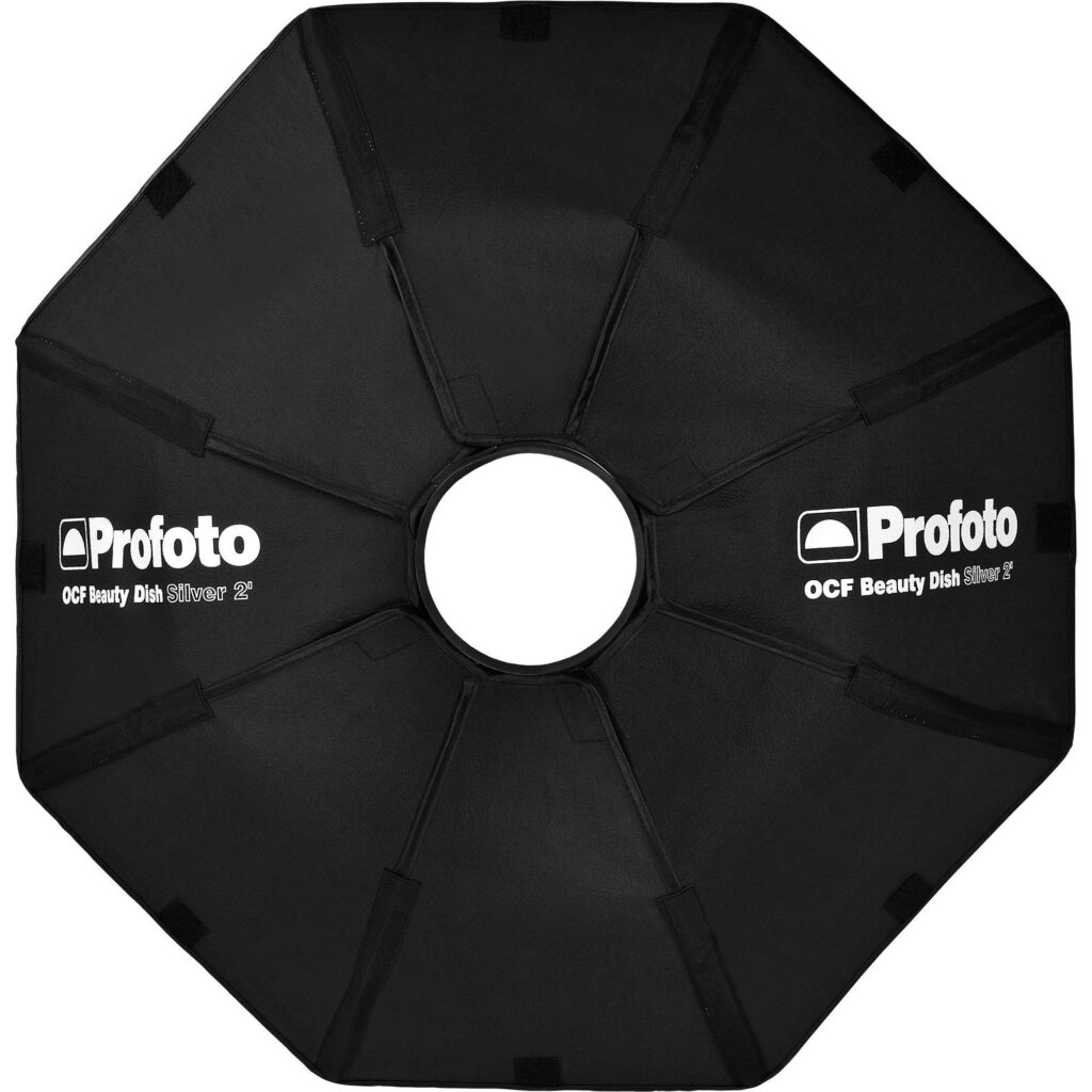 Plat de bellesa Profoto OCF platejat