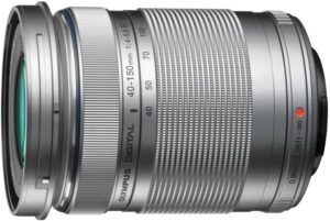 Olympus 40-150 mm f4.0-5.6 R zoom Plata