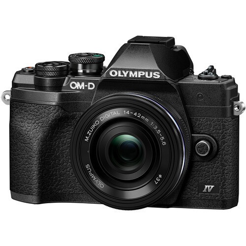 Olympus M10 Mark IV Black + 14-42mm F/3.5-5-6