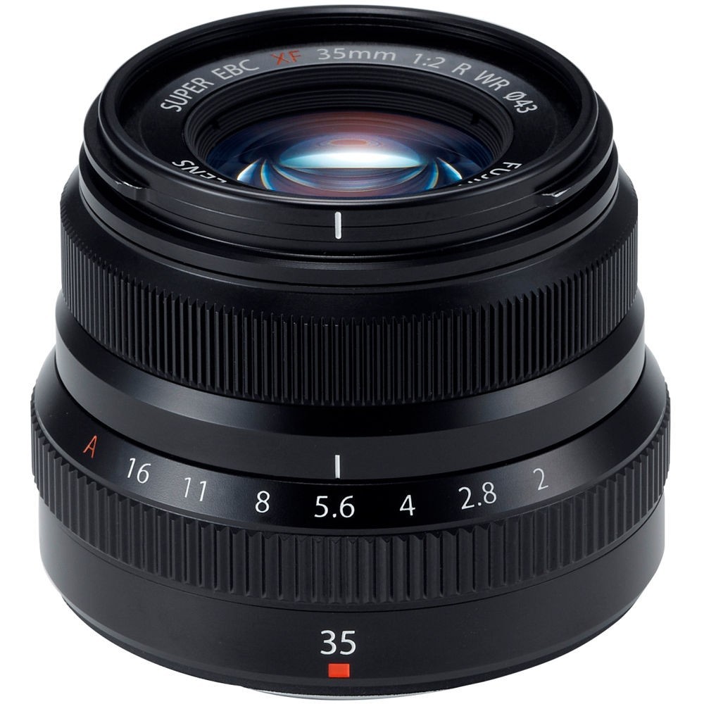 Fujifilm XF 35 mm F/2 R WR Lens (Black)