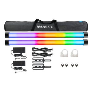 Nanlite Kit 2x Pavotube II 30XR with Battery