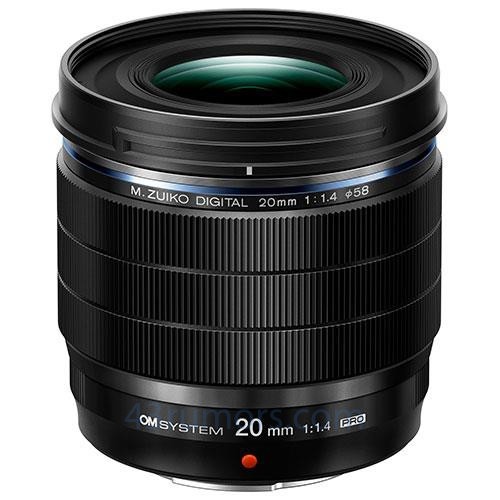 Sistema OM 20 mm F/1.4 Pro