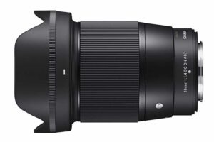 Sigma 16 mm F/1.4 DC DN Contemporary X-Mount