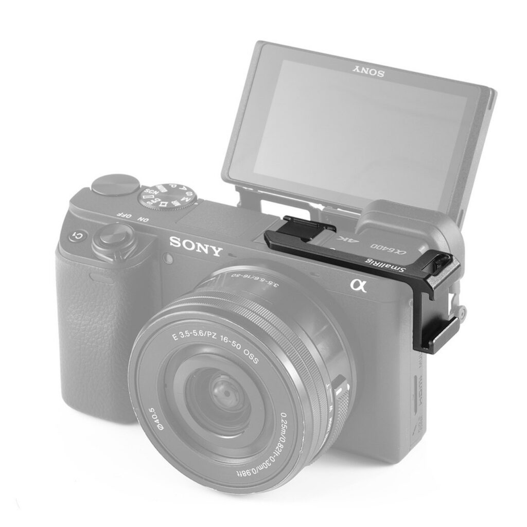 Adaptador de sapata fria do lado esquerdo SmallRig para Sony