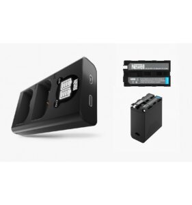 Chargeur double Newell + 2 batteries W-235