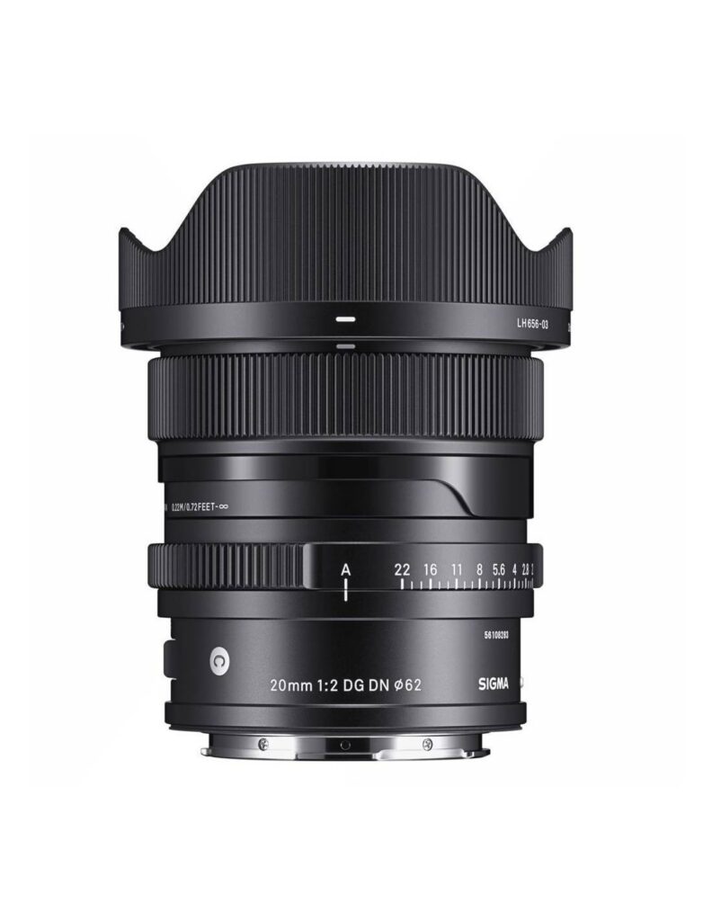 Sigma 20 mm F/2 DG DN Contemporain Sony E