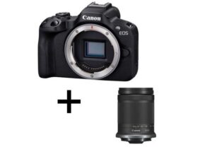 Canon Eos R50 Negra + RF-S 18-150 mm F/3.5-6.3 IS STM