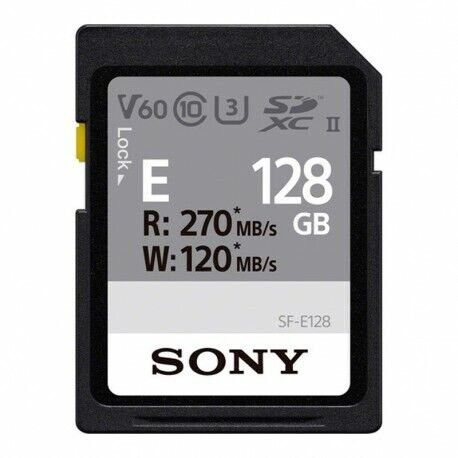 Sony SDXC 128 Go C10 V60 270 Mo/s