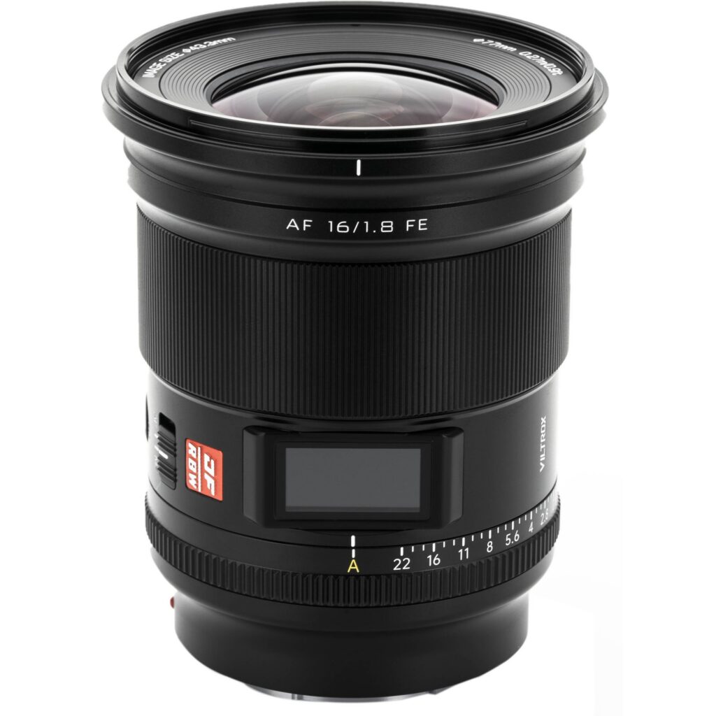 Lente Viltrox AF 16mm F/1.8 Sony
