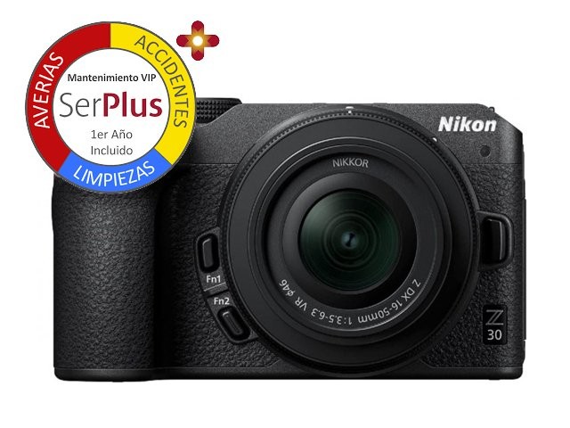 Nikon Z30 + 16-50 mm VR F/3.5-6.3 VR