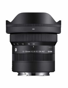 Sigma 10-18 mm F/2.8 DC DN Contemporary Sony E