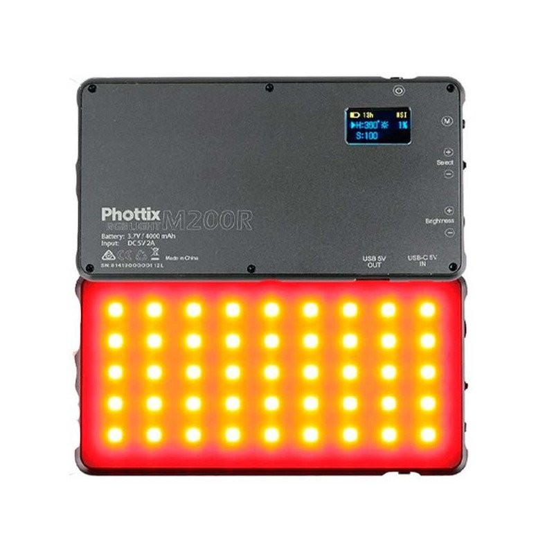 Phottix M200R Antorcha Led