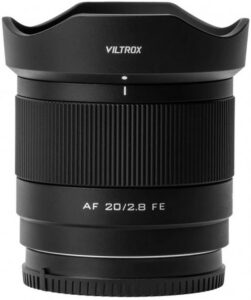 Viltrox AF 20mm F/2.8 FE Sony E-Mount