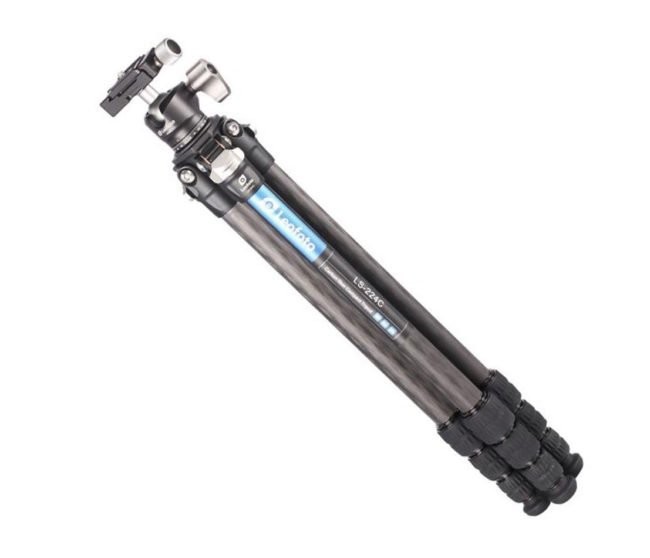 Trépied en carbone Leofoto LS-224C et rotule LH-25