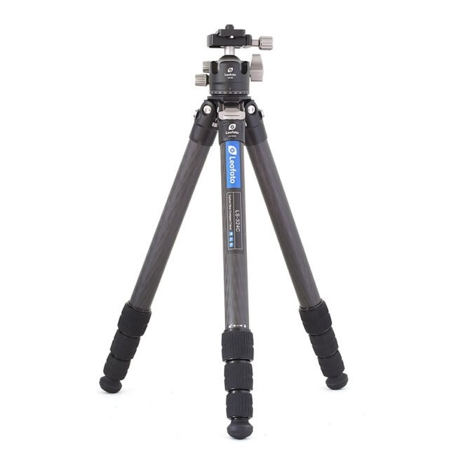 Leofoto LS-324C and LH-40PCL Ball Head