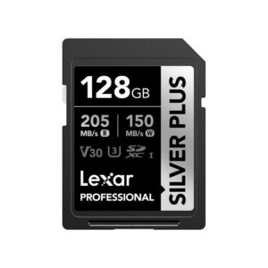 Lexar 128GB SD Silver Plus UHS-I V30