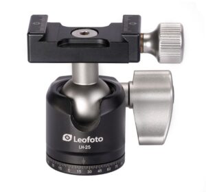 Rotule boule Leofoto LH-25+PU-25