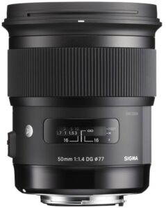 Sigma 50 mm F1.4 art Canon Occasion