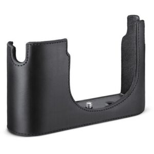 Étui Leica Halfcase Q3 en Cuir Noir
