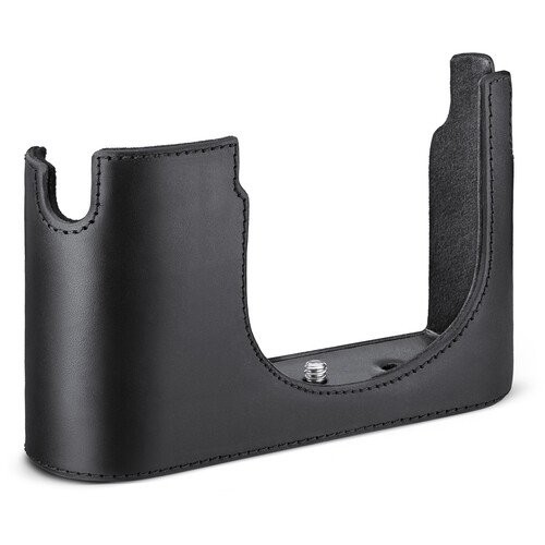 Estojo de couro preto Leica Halfcase Q3