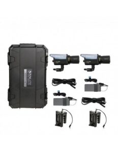 Nanlite Foco Led FC-120B BI-COLOR KIT 2X + Battery Grip