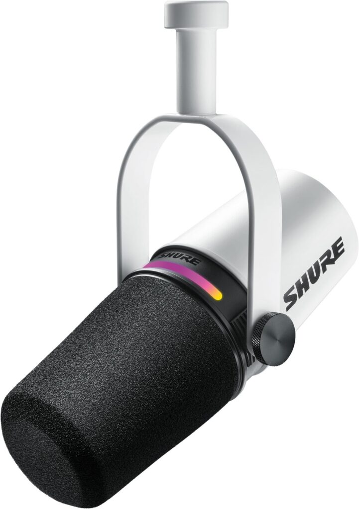 Shure MV7+ Color Blanco