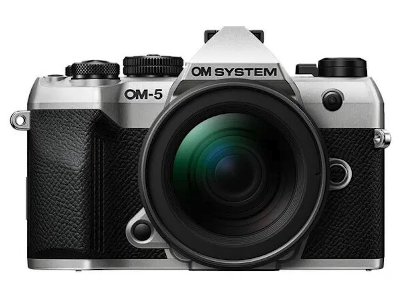 OM-5 Mark II Argent + Zuiko 12-45 mm F4 Pro Batterie BLS-50 gratuite