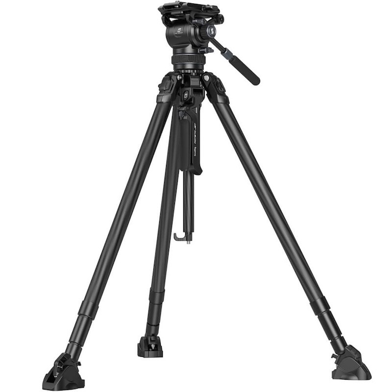 SmallRig 4259 Trípode Hidráulico Carbono