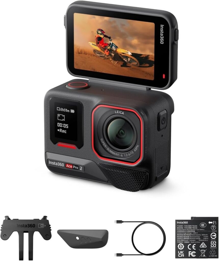 Insta360 Ace Pro 2 + 2 batteries