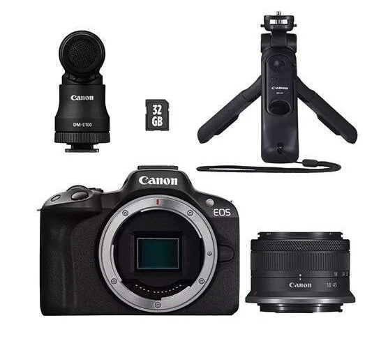 Canon EOS R50 + 18-45 mm IS STM Creator Kit
