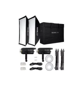 Nanlite FS-300B Bi-Colour 2 Light Kit with Stands