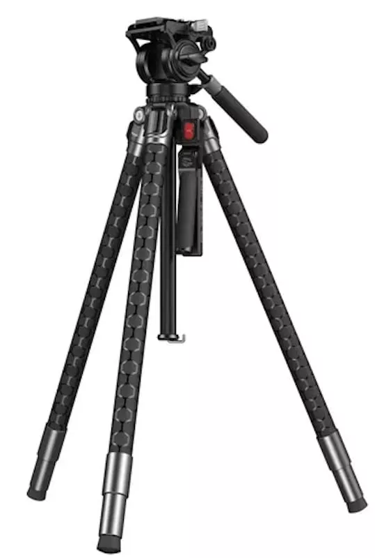 SmallRig 5305 Potato Jet TRIBEX SE – tripé de vídeo hidráulico com tecnologia X-Clutch e cabeça fluida