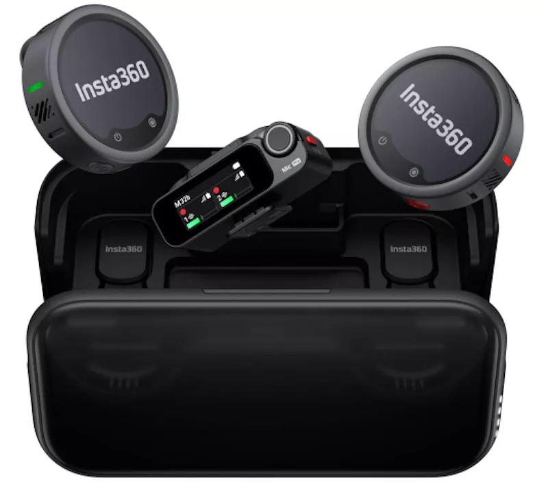 Insta360 Mic Pro 2TX+1RX — Kit de micròfon