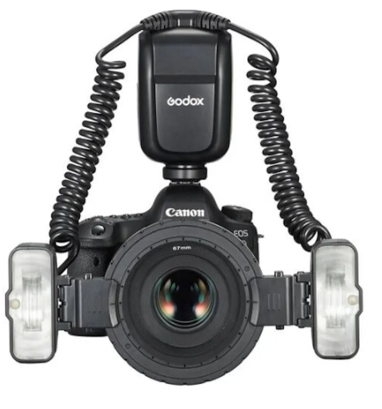 Godox MF-T76 Canon - Dual Macro Flash with TTL and HSS
