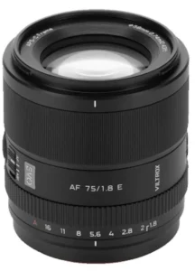 Viltrox AF 75 mm F1.8 EVO Sony E - Objetivo Prime APS-C