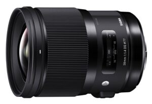 Sigma 28 mm F/1.4 DC HSM Art Nikon